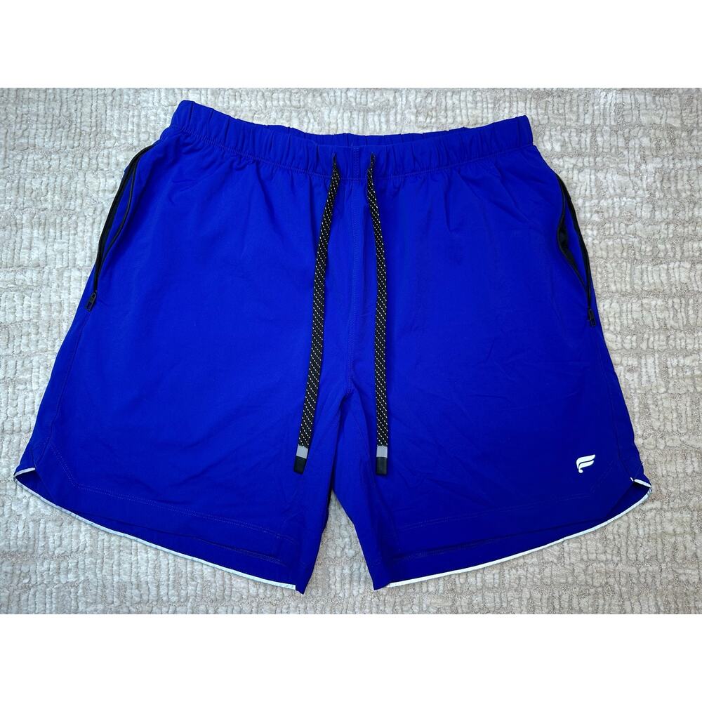 Fabletics Men's Royal Blue Swim Trunks